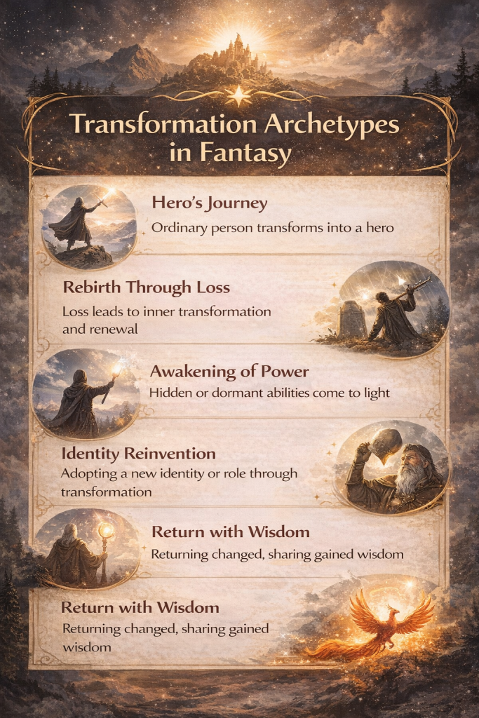 Transformation Archetypes in Fantasy