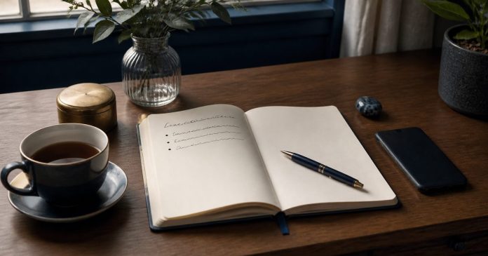 How to Prepare for a Psychic Reading the Right Way Notebook, questions, tea and phone prepared for a psychic reading